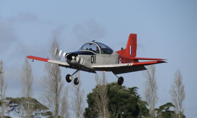 PACIFIC AEROSPACE CT-4 Airtrainer (ZK-DGY) - Performing circuits. Taken 04/06/22.