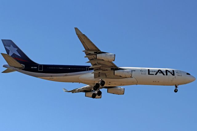 CC-CQA — - the last LAN 343 in Frankfurt, after this only LAN 767-300