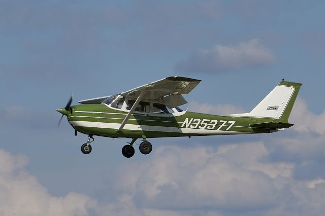 Cessna Skyhawk (N35377) - Departing Runway 26 on a touch and go.