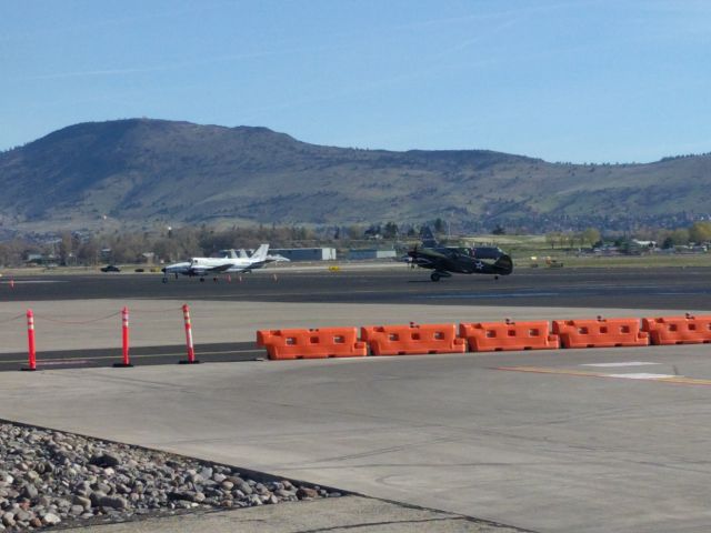 11-3521 — - Aircraft refueling stop on its way the Madras OR to be put on display.