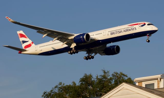 Airbus A350-1000 (G-XWBF) - (7/2/2019) G-XWBF on final for 22L on the second day of A350-1000 opps to Logan!