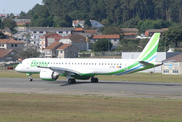 EMBRAER ERJ-190-400 (EC-NEZ) - EC-NEZ Landing At LEVX From GCLP. 12-09-2021