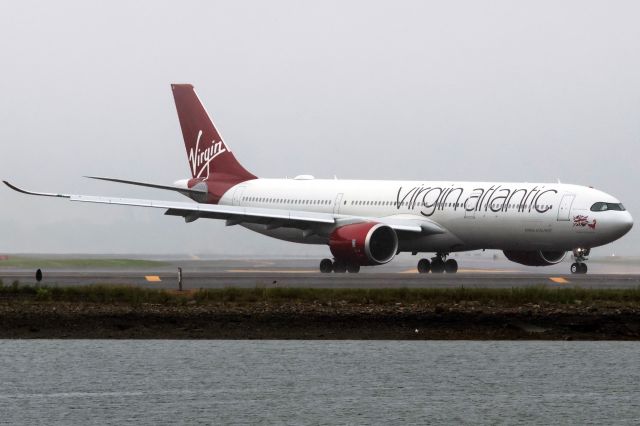 Airbus A330-900 (G-VEII) - Virgin Atlantic A339 arrival to BOS after diverting from JFK due to weather. 