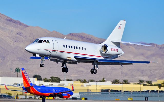 Dassault Falcon 2000 (N783FS) - N783FS 1995 Dassault Aviation Falcon 2000 C/N 09  - Las Vegas - McCarran International (LAS / KLAS) USA - Nevada, January 10, 2012 Photo: Tomás Del Coro