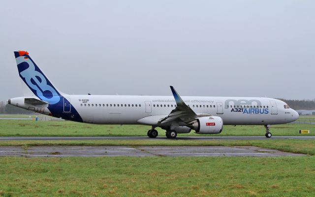 Airbus A321 (D-AVXB) - airbus industries a321-251n(wl) neo d-avxb training at shannon 17/3/17.