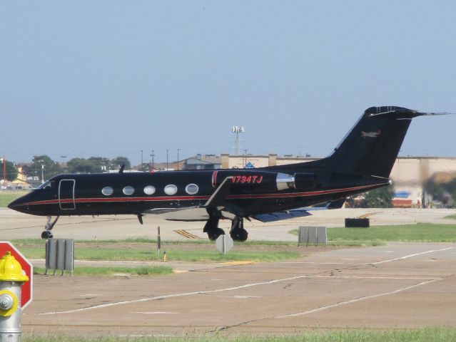 Gulfstream Aerospace Gulfstream 3 (N734TJ) - N734TJ about to depart for Detroit, MI