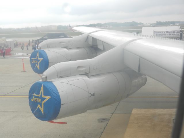 Boeing 707-300 (96-0042) - The View From A Seat In An E-8 JOINT STARS, Imagine Being In The Sky In This Aircraft! Taken At The Andrews Airshow 2019 "Legends In Flight"