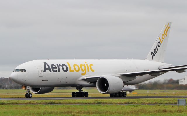 Boeing 777-200 (D-AALB) - aerologic b777-fzn d-aalb arriving in shannon 5/11/18.