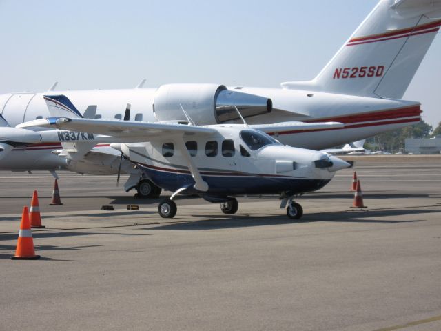 Cessna Super Skymaster (N337KM) - Parked at Santa Ana