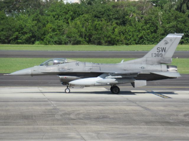 Lockheed F-16 Fighting Falcon (91-0389)