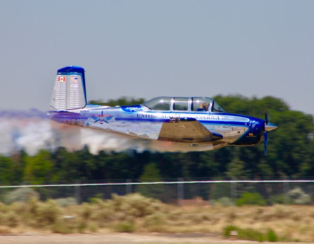 Beechcraft Mentor (N134JC) - Her facial expression says it all!