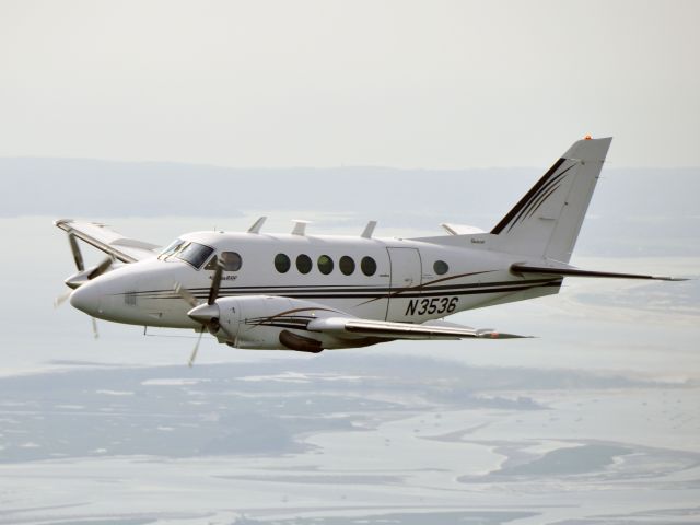 Beechcraft King Air 100 (N3536) - Photo courtesy of George Haines.