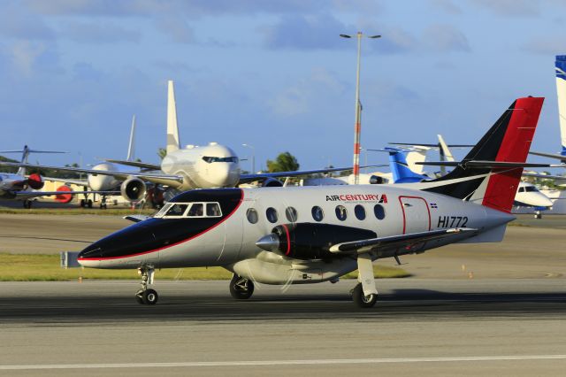 British Aerospace Jetstream 31 (HI772) - HI772 air centry taxing for take off!