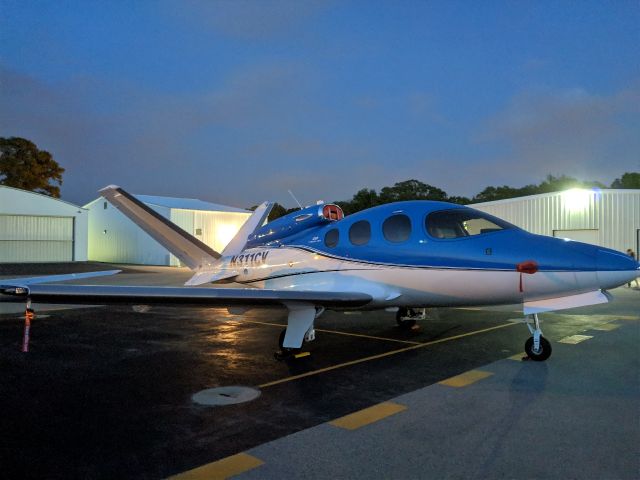 Cirrus Vision SF50 (N311CV) - Cirrus Vision Jet at Cirrus Now at Wings Field