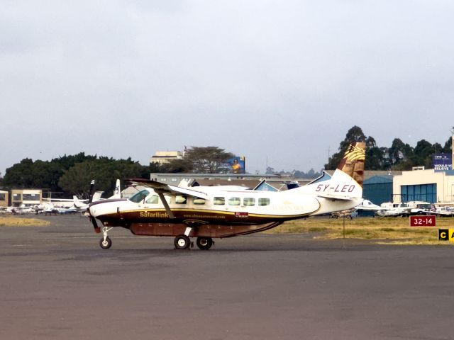 Cessna Caravan (5Y-LEO) - At Nairobi Wilson. 13-MAR-2023.