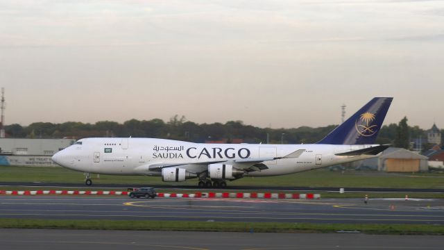 Boeing 747-400 (TC-ACF) - Saudi Arabian Airlines Boeing 747-481(BDSF) TC-ACF in Brussels 