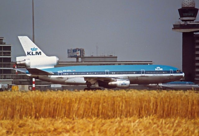 McDonnell Douglas DC-10 (PH-DTC) - KLM DC10-30 cn46552  Frederic Francois Chopin; archief  aug 84