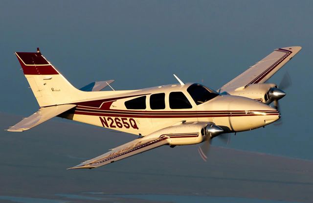 Beechcraft 55 Baron (N265Q) - Photo by Blair McFarlain