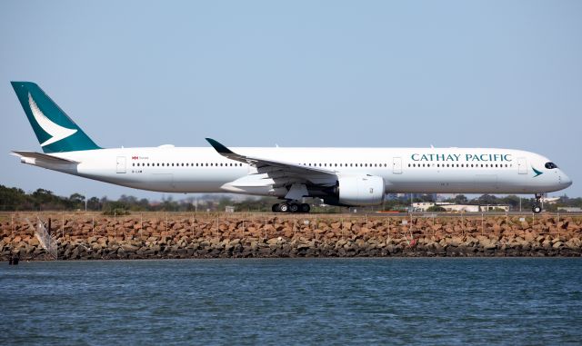 Airbus A350-1000 (B-LXM) - Taxiing to Rwy 34L