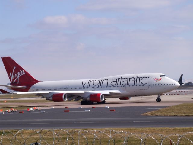 Boeing 747-400 (G-VAST) - G-VAST MANCHESTER JROON