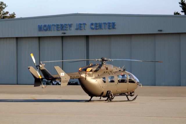 1172200 — - KMRY - US Army - LUH-72A #11-72200 at the Monterey Jet Center - Thank you Cliff731 for the correct information in comments! TV