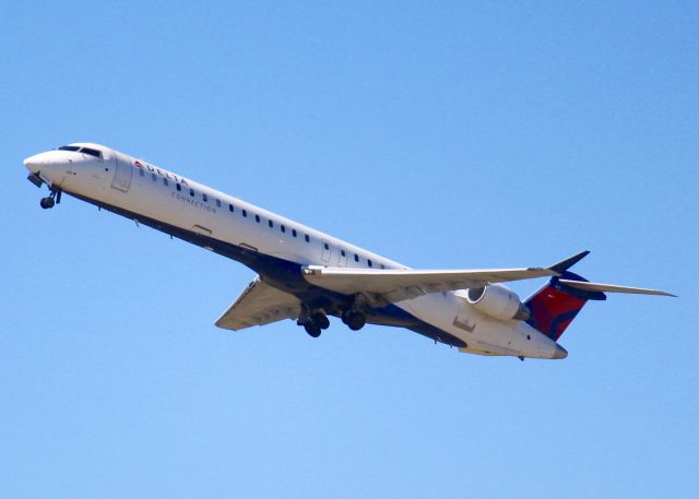 Canadair Regional Jet CRJ-900 (N232PQ) - At Shreveport Regional.