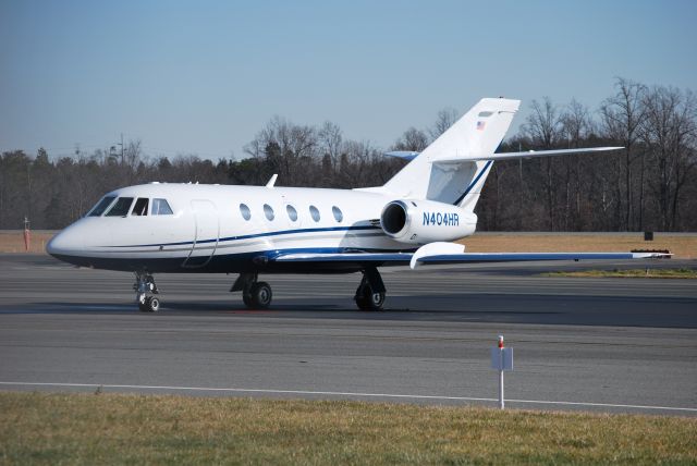 Dassault Falcon 20 (N404HR) - BUDGET JET LLC at KJQF - 1/29/09