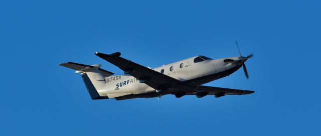Pilatus PC-12 (N874SA) - phoenix sky harbor international airport 18OCT22