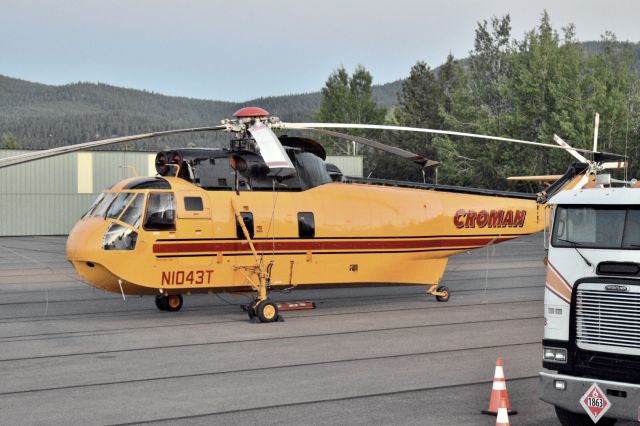 Sikorsky Sea King (N1043T) - Resting on ramp near Truckee Fire Station 96, Truckee, CA