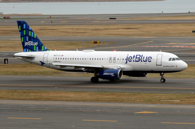 Airbus A320 (N537JT) - Red, White and Blue heading to Savannah, GA