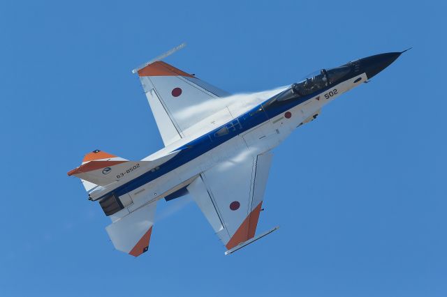 Mitsubishi F-2 (63-8502) - F-2A demo flight at JASDF Gifu Airbase Festival