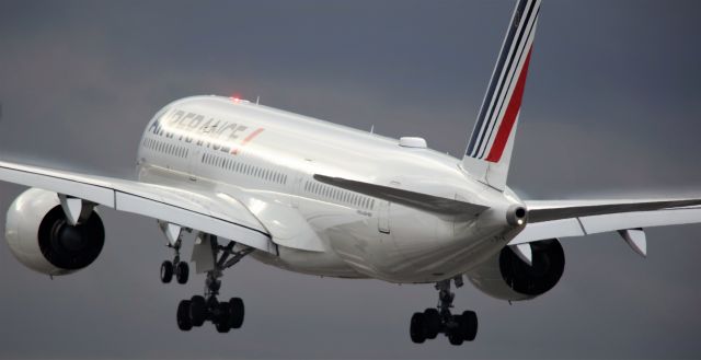 Airbus A350-900 (F-HTYK) - CDG-SEA  12-16-21