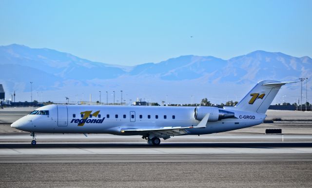 Canadair Regional Jet CRJ-200 (C-GRGD) - C-GRGD Regional 1 Canadair CL-600-2B19 Regional Jet CRJ-200ER - cn 7572  - Las Vegas - McCarran International (LAS / KLAS) USA - Nevada, May 31, 2012 Photo: Tomás Del Coro