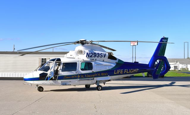 VOUGHT SA-366 Panther 800 (N293SV) - Airbus Helicopters AS365 Dauphin N293SV in Bluffton, OH