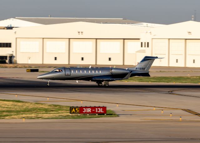 Learjet 45 (N118RK) - Lear Jet 45 departing from Dallas Love Field.