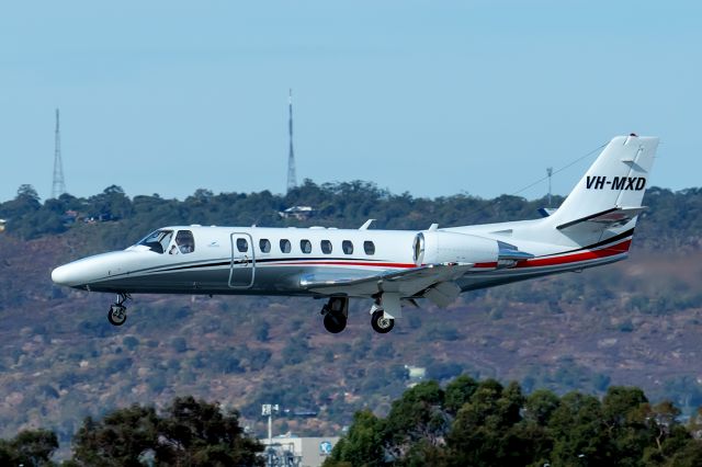 Cessna Citation V (VH-MXD) - Cessna 560 Citation Encore cn5 60-0807. VH-MXD final rwy 03 YPPH 24 May 2024