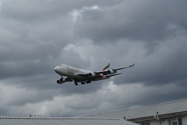 Boeing 747-400 (OO-THC) - Emirates Sky Cargo B747-4HAF/ER/SCD cn35235