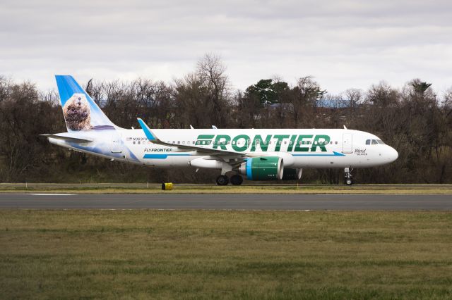 N363FR — - Flight No. 894 from KRDU taxiing to its gate on 03/20/2022.