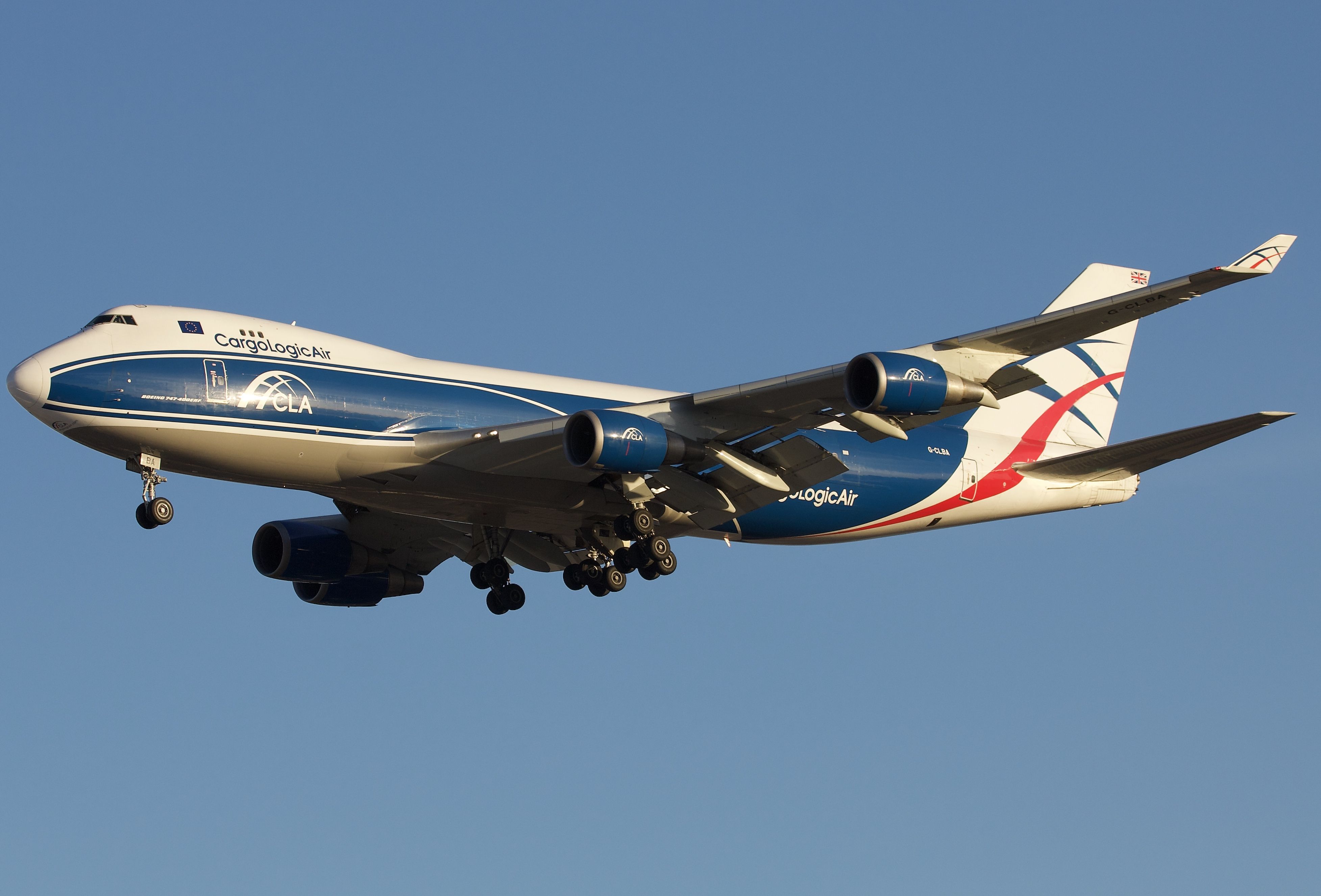 Boeing 747-400 (G-CLBA) - Arriving to DFW (please view in "full" for highest image quality) 