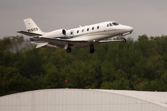 Cessna Citation Excel/XLS (N581CS) - Take off RW 16.