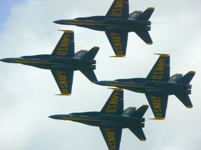 McDonnell Douglas FA-18 Hornet — - Blue Angels at Oceana