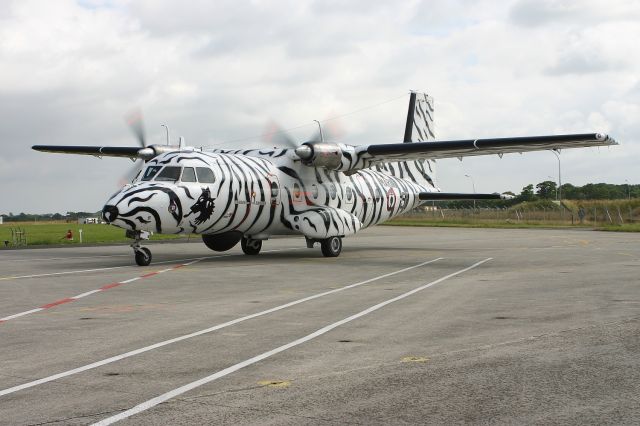 — — - Nord 262 s/n 51 Taxies in at Landivisau air base(france), during  Nato Tigermeet 2008