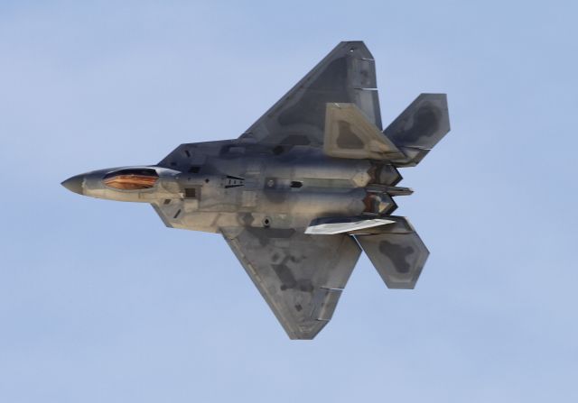 Lockheed F-22 Raptor — -  Las Vegas - Nellis AFB (LSV / KLSV)br /Aviation Nation 2022 Air Show