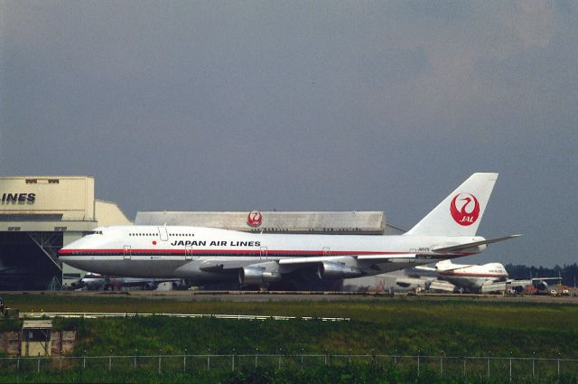 BOEING 747-300 (JA8179) - Departure at Narita Intl Airport Rwy34 on 1987/09/15