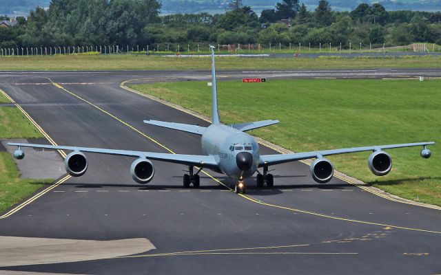 — — - "faf4143" french air force c-135fr 471 31-cb arriving in shannon from bourgas 8/7/17.