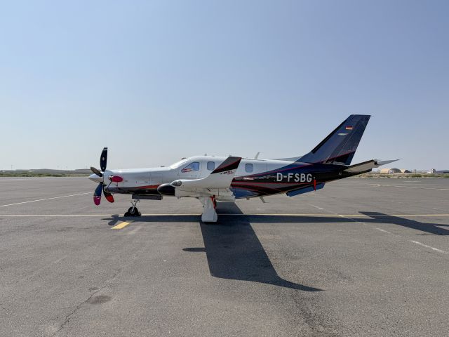 Daher-Socata TBM-900 (D-FSBG) - At Djibouti. 14-NOV-2024.