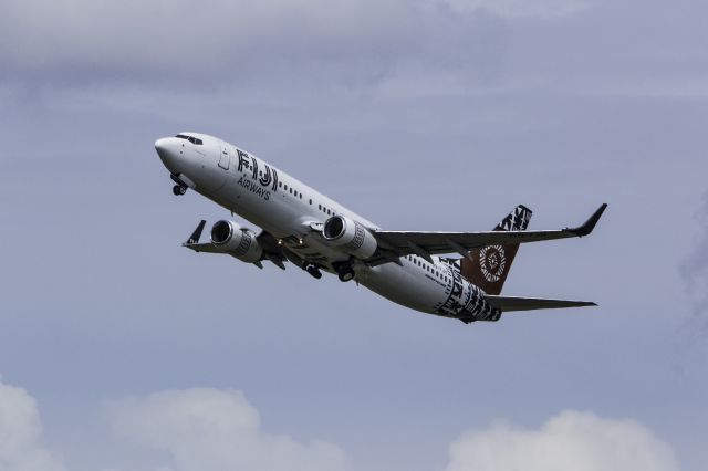 Boeing 737-800 (DQ-FJH) - Taken from the Northern end of the runway