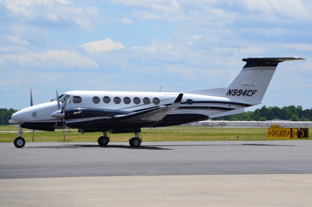 Beechcraft Super King Air 300 (N994CF) - KK AIR LEASING LLC  (City Furniture) at KCLT - 5/6/21