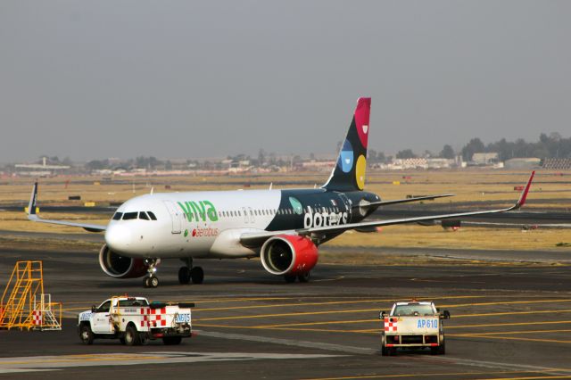 Airbus A320neo (XA-VIU) - Viva Aerobus / Airbus A320-271N / MSN 9216 / XA-VIU "Doters" /MMMX 02/2023 