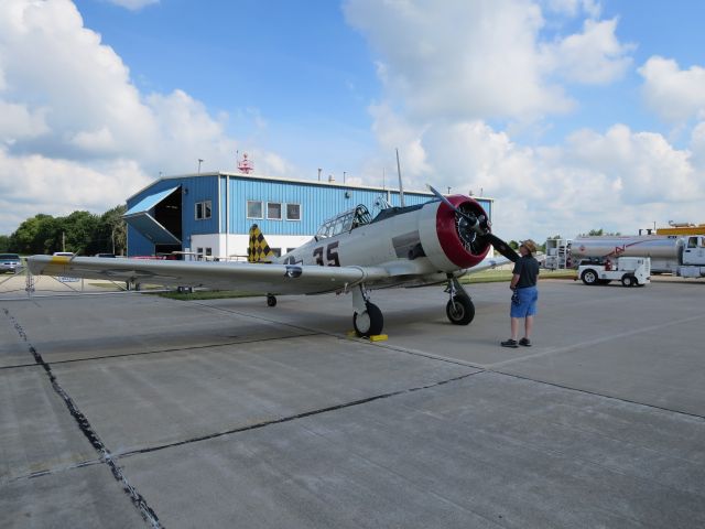 North American T-6 Texan (N43826) - Preflight AT-6D NT @ KOKK, 2016